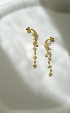 Stars And Moon Küpe