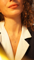 Taşlı Harf Kolye