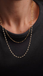 Gold Toplu Kolye